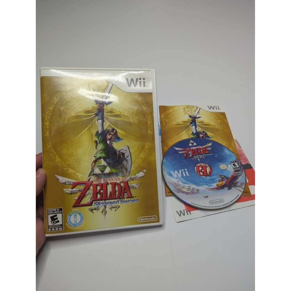 The Legend Of Zelda Skyward Sword Nintendo Wii Game CIB Complete Manual 2011